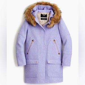 J Crew Chateau Parka in Italian Stadium